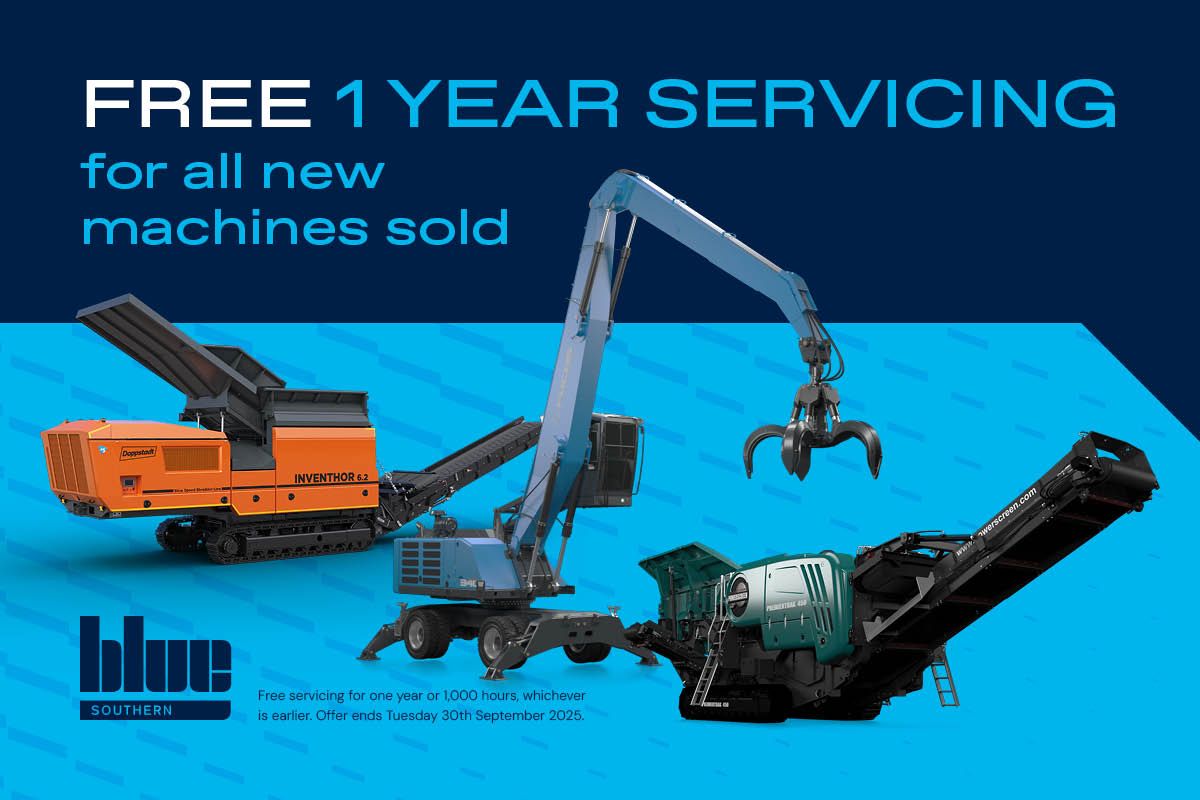 FREE 1 Year Servicing for all new machines sold