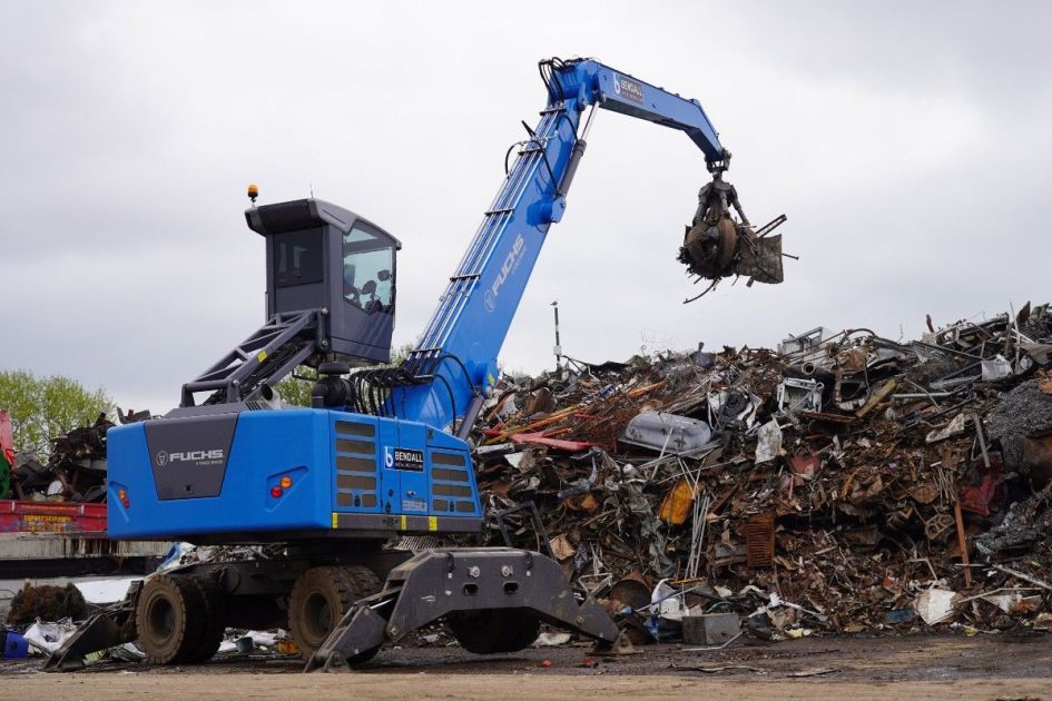 Another Blue Machine for Bendall Metal Recycling