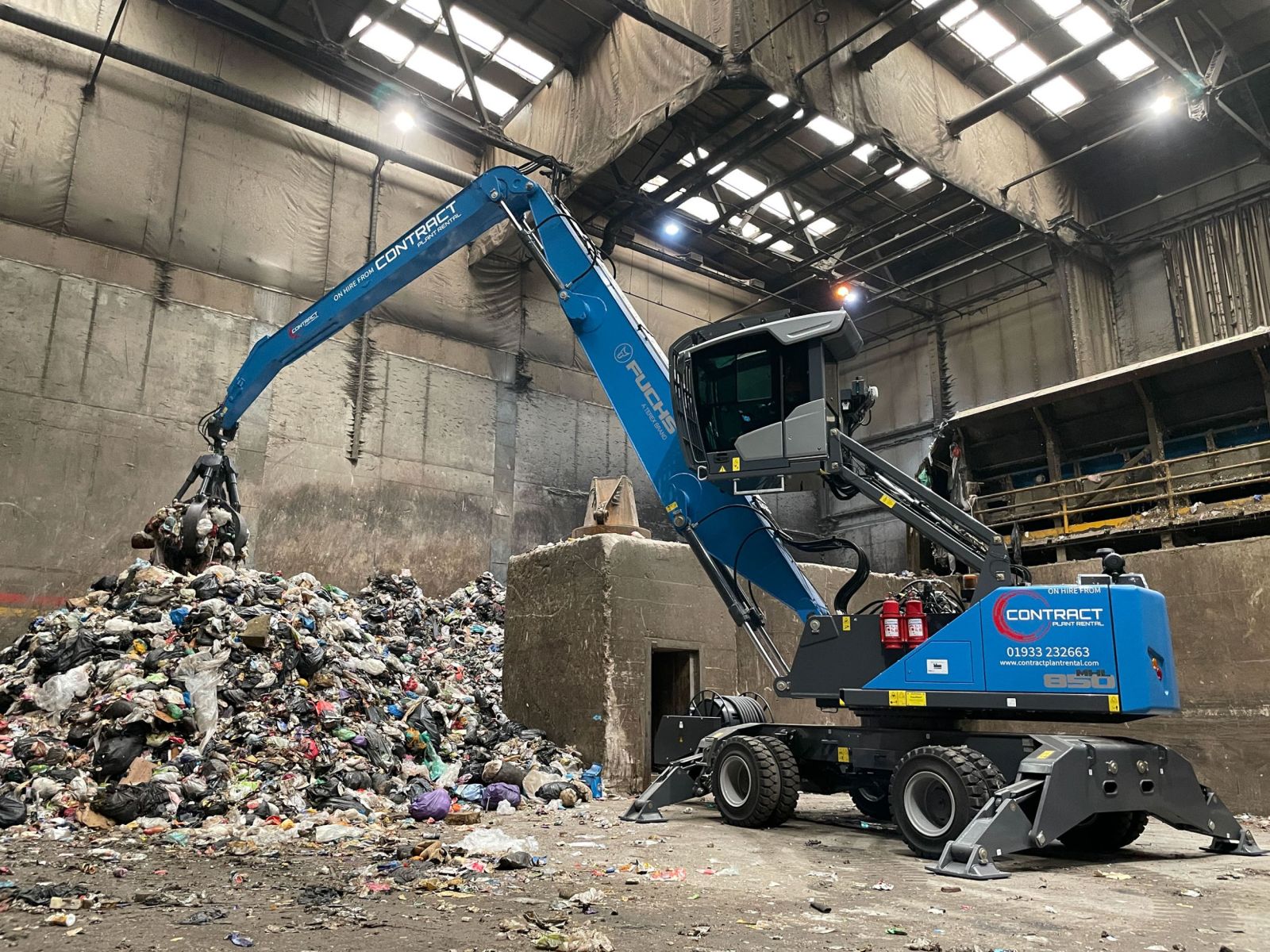 Blue Group | 6 reasons to swap out your excavator for a Fuchs Material ...